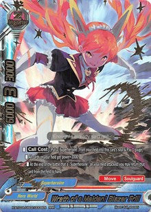 Wrath of a Maiden! Blazer Frill | LVL Up! Heroes & Adventurers! | RRR | Normal | #X-BT03A-UB02/0004EN
