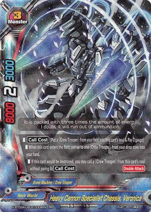 Heavy Cannon Specialist Chassis, Veronica | LVL Up! Heroes & Adventurers! | RR | Normal | #X-BT03A-UB02/0008EN
