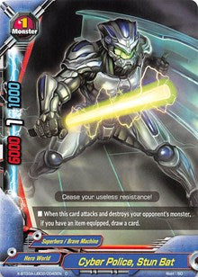 Cyber Police, Stun Bat | LVL Up! Heroes & Adventurers! | C | Normal | #X-BT03A-UB02/0045EN