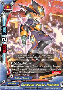 Computer Warrior, Hackman | LVL Up! Heroes & Adventurers! | C | Normal | #X-BT03A-UB02/0047EN