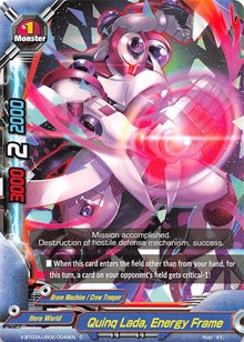 Quinq Lada, Energy Frame | LVL Up! Heroes & Adventurers! | C | Normal | #X-BT03A-UB02/0048EN