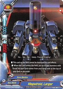 Megadroid, Larger | LVL Up! Heroes & Adventurers! | C | Foil | #X-BT03A-UB02/0052EN