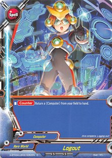 Logout | LVL Up! Heroes & Adventurers! | C | Foil | #X-BT03A-UB02/0062EN