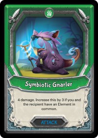Symbiotic Gnarler (Claimed) | Awakening | Uncommon | Unspecified