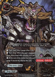 CHAOS Basili-gollum | Overturn! Thunder Empire!! | RRR | Unspecified | #X-BT03/0003EN