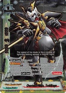 Overturn Ninja, Tsukikage | Overturn! Thunder Empire!! | RRR | Unspecified | #X-BT03/0006EN