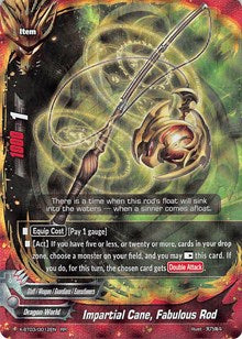 Impartial Cane, Fabulous Rod | Overturn! Thunder Empire!! | RR | Unspecified | #X-BT03/0012EN