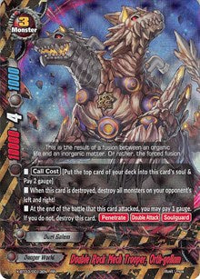 Double Rock Mech Trooper, Orth-gollum | Overturn! Thunder Empire!! | RR | Normal | #X-BT03/0013EN