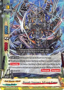 Heavenly Vengeance, Full-equip Kannon | Overturn! Thunder Empire!! | R | Normal | #X-BT03/0034EN
