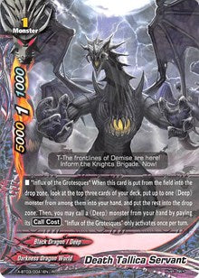 Death Tallica Servant | Overturn! Thunder Empire!! | R | Normal | #X-BT03/0041EN