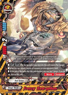Frenzy Bear-gollum | Overturn! Thunder Empire!! | U | Foil | #X-BT03/0051EN