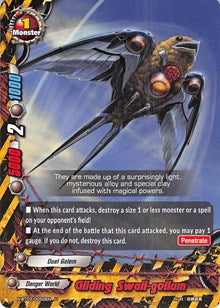 Gliding Swall-gollum | Overturn! Thunder Empire!! | U | Normal | #X-BT03/0052EN
