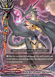 Black Arc Dragon, Dartyelle | Overturn! Thunder Empire!! | C | Foil | #X-BT03/0092EN