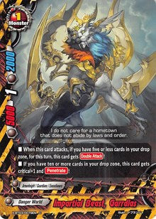 Impartial Beast, Garrdias | Overturn! Thunder Empire!! | C | Normal | #X-BT03/0079EN
