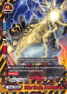Violent Thunder, Armorknight Ogre | X-TD03: Thunderous Warlords Alliance | TD | Normal | #X-TD03/0005EN