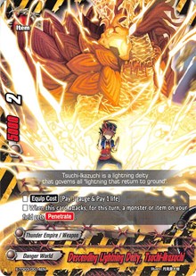 Descending Lightning Deity, Tsuchi-Ikazuchi | X-TD03: Thunderous Warlords Alliance | TD | Normal | #X-TD03/0014EN