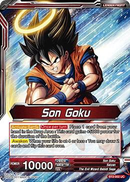 Son Goku // Soul Unleashed Son Goku BT2-002 Uncommon
