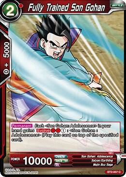 Fully Trained Son Gohan BT2-007 Common