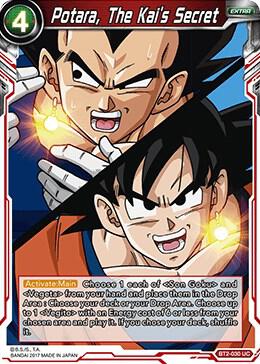 Potara, The Kai's Secret BT2-030 Uncommon