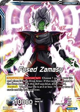 Fused Zamasu // Absolute God Fused Zamasu BT2-034 Rare