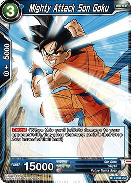 Mighty Attack Son Goku BT2-038 Uncommon