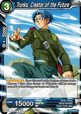 Trunks, Creator of the Future BT2-043 Rare