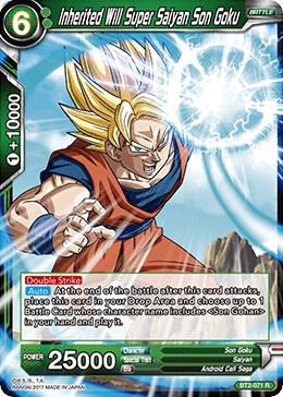 Inherited Will Super Saiyan Son Goku BT2-071 Rare