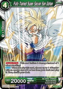 Fully Trained Super Saiyan Son Gohan BT2-074 Uncommon