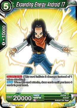 Expanding Energy Android 17 BT2-088 Uncommon