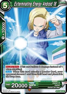 Exterminating Energy Android 18 BT2-090 Uncommon
