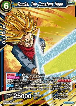 Trunks, The Constant Hope BT2-042 Super Rare
