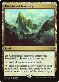 Unclaimed Territory 258 P Foil