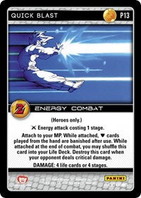 Quick Blast (Awakening) | Panini Promo Cards | Promo | Foil | #P13