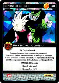 Sinister Choke (Awakening) | Panini Promo Cards | Promo | Foil | #P20