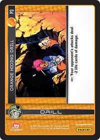 Orange Hiding Drill (Perfection) | Panini Promo Cards | Promo | Unspecified | #P3