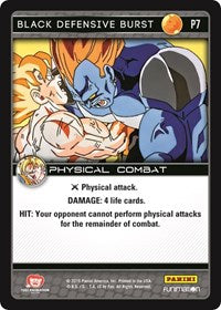 Black Defensive Burst (Vengeance) | Panini Promo Cards | Promo | Foil | #P7