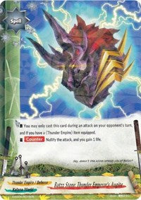 Batzz Stone, Thunder Emperor's Augite (R Foil) | X Duel Chest | R | Normal | #X-SS04/0018EN