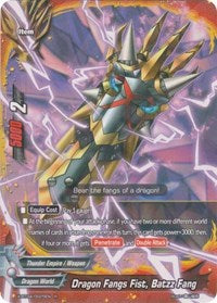 Dragon Fangs Fist, Batzz Fang | Rainbow Striker | R | Normal | #X-BT04/0025EN