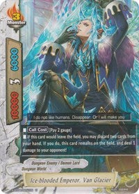 Ice-blooded Emperor, Van Glacier | Rainbow Striker | U | Foil | #X-BT04/0051EN