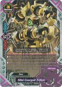 Mini Geargod Yellow | Rainbow Striker | U | Foil | #X-BT04/0074EN