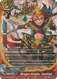 Dragon Knight, Inuchiyo | Rainbow Striker | C | Normal | #X-BT04/0077EN