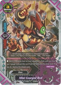 Mini Geargod Red | Rainbow Striker | C | Foil | #X-BT04/0095EN