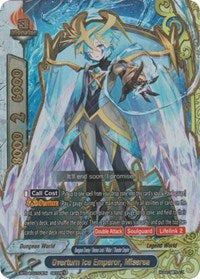 Overturn Ice Emperor, Miserea (Secret) | Rainbow Striker | SECRET | Normal | #X-BT04/0103EN