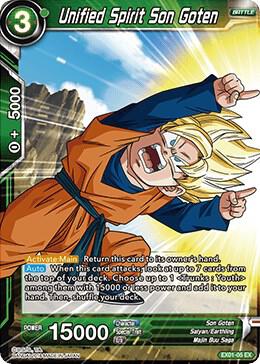 Unified Spirit Son Goten EX01-05 Expansion Rare
