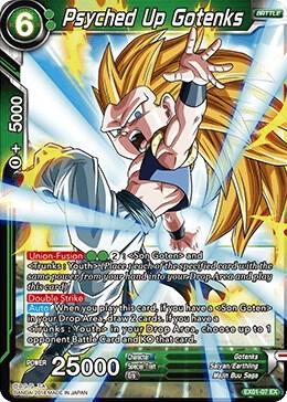 Psyched Up Gotenks EX01-07 Expansion Rare