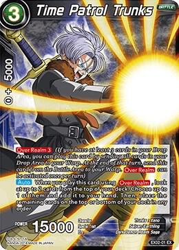 Time Patrol Trunks EX02-01 Expansion Rare