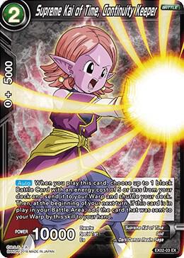 Supreme Kai of Time, Continuity Keeper (Foil) EX02-03 Expansion Rare