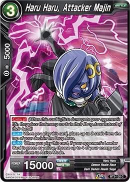 Haru Haru, Attacker Majin (2018) BT3-120 Common