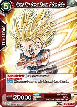 Rising Fist Super Saiyan 2 Son Goku BT3-004 Rare