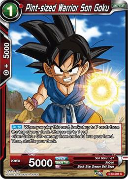 Pint-sized Warrior Son Goku BT3-006 Common